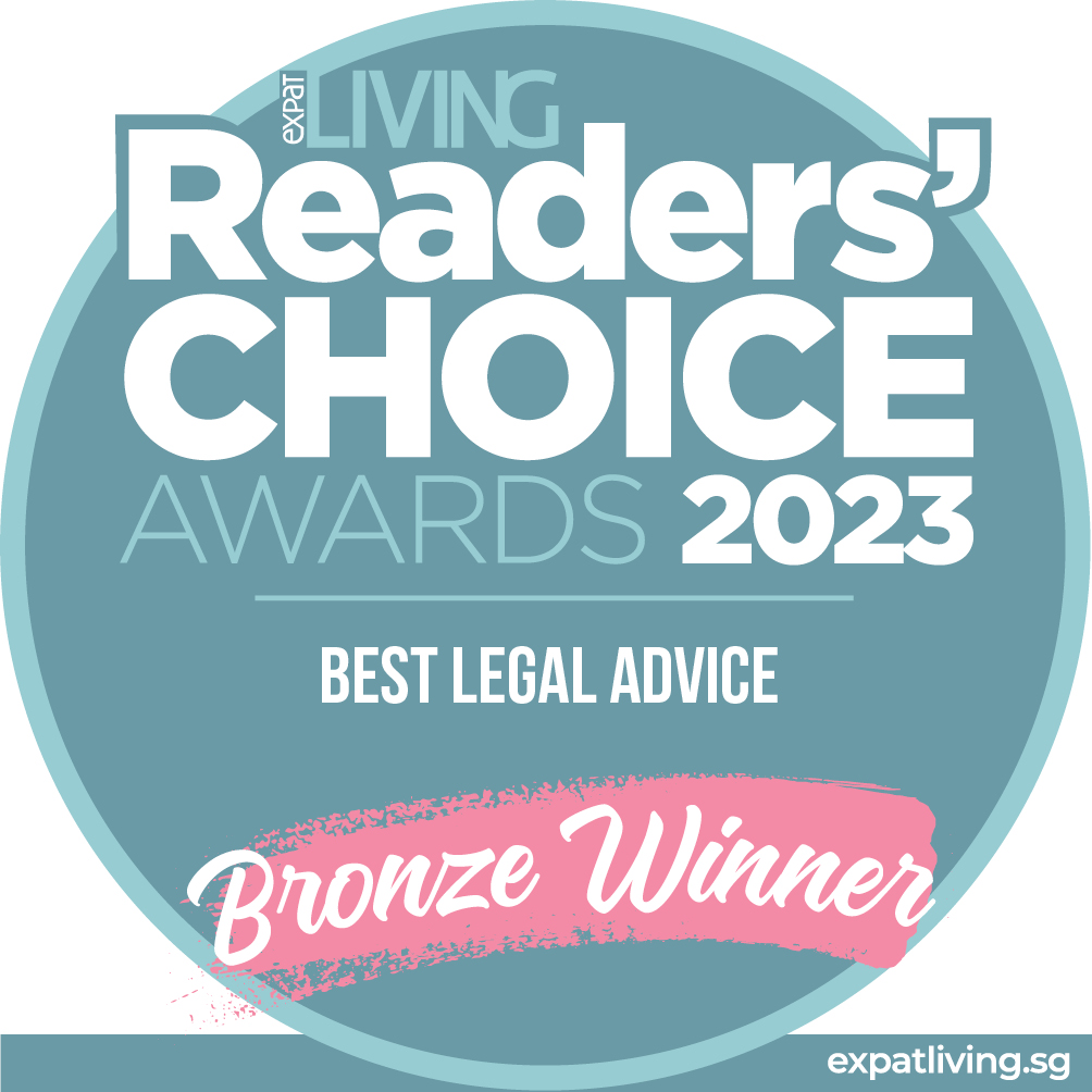 Expat Living Readers' Choice Awards 2023 Best Legal Advice Bronze Winner badge
